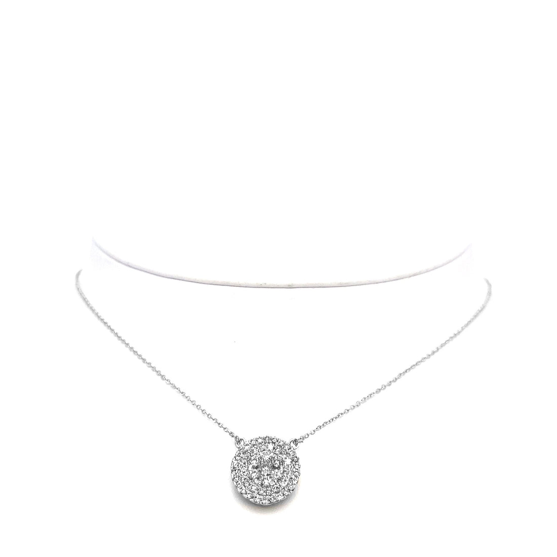 14K White Gold Woman’s Necklace