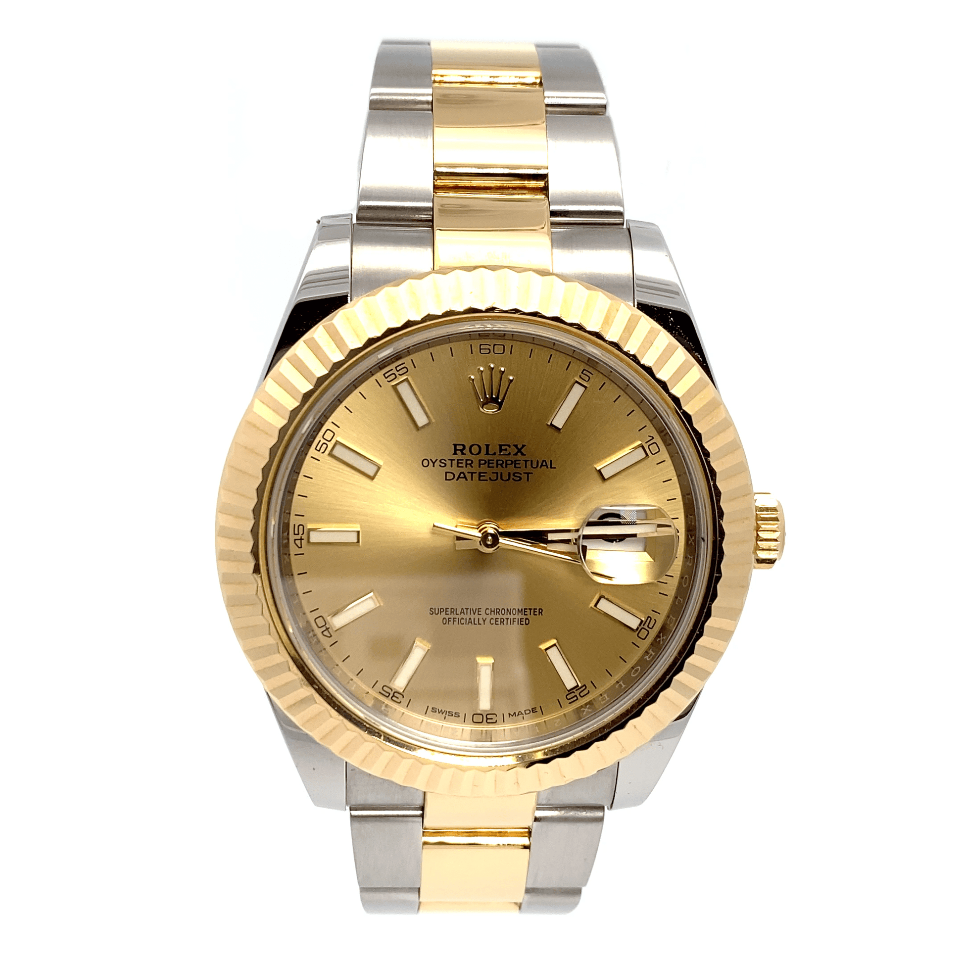 41 mm Datejust – Champagne Dial – Oyster Band