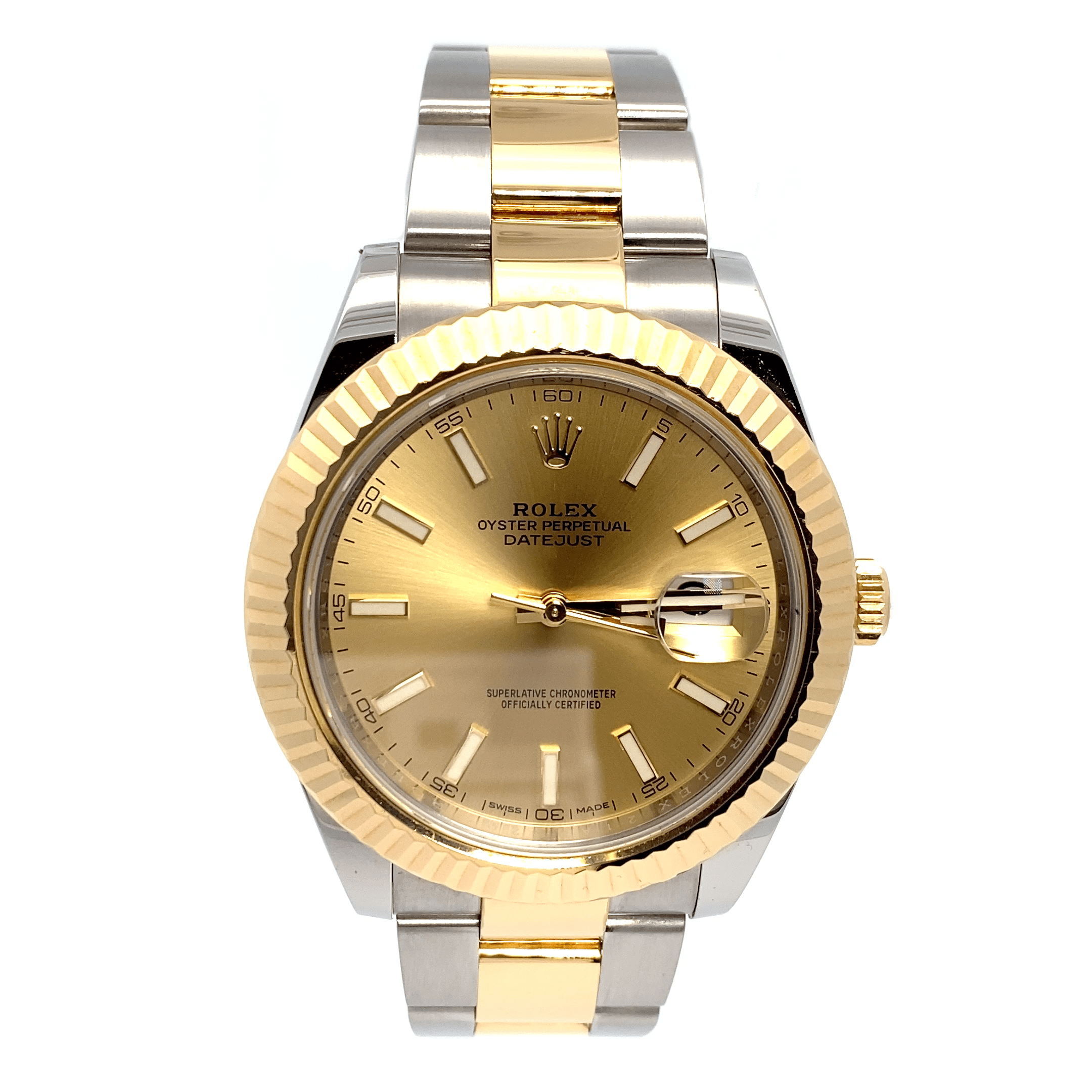 41 mm Datejust – Champagne Dial – Oyster Band