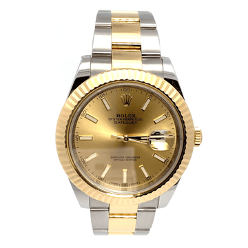 41 mm Datejust – Champagne Dial – Oyster Band