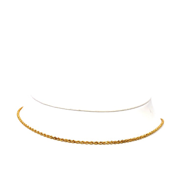 1.4 mm – 10K Rope Chain