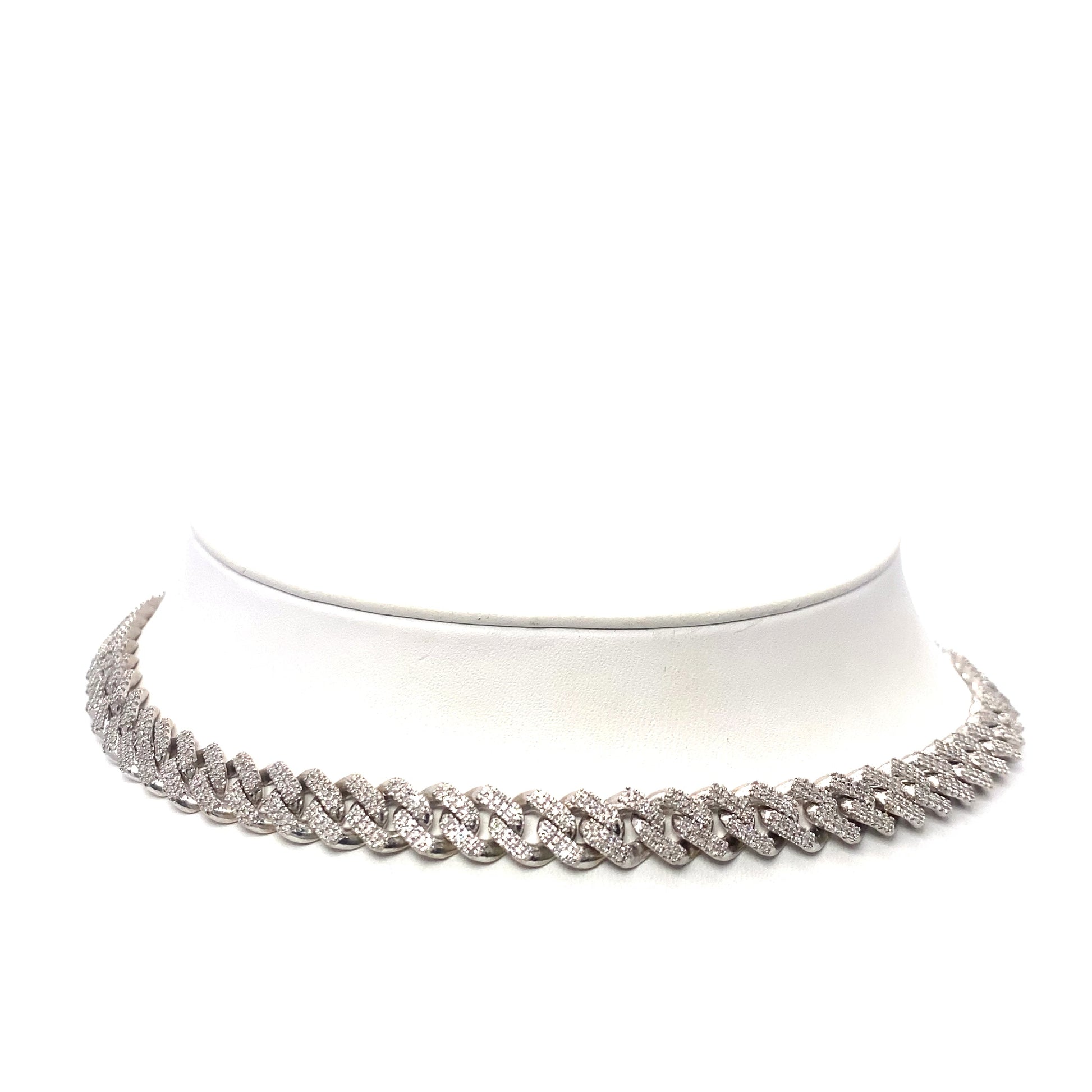 10K 60gr Diamond Cuban Chain