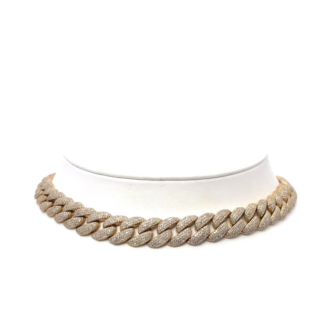 10K 63.6gr Diamond Cuban Chain (22 inches)