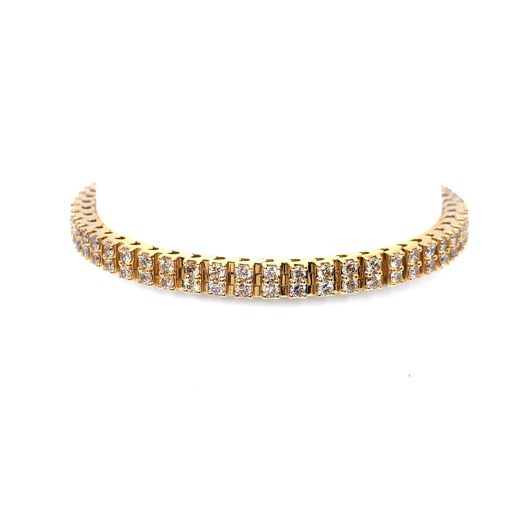 10K 6mm Diamond Bracelet