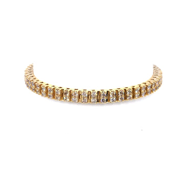 10K 6mm Diamond Bracelet