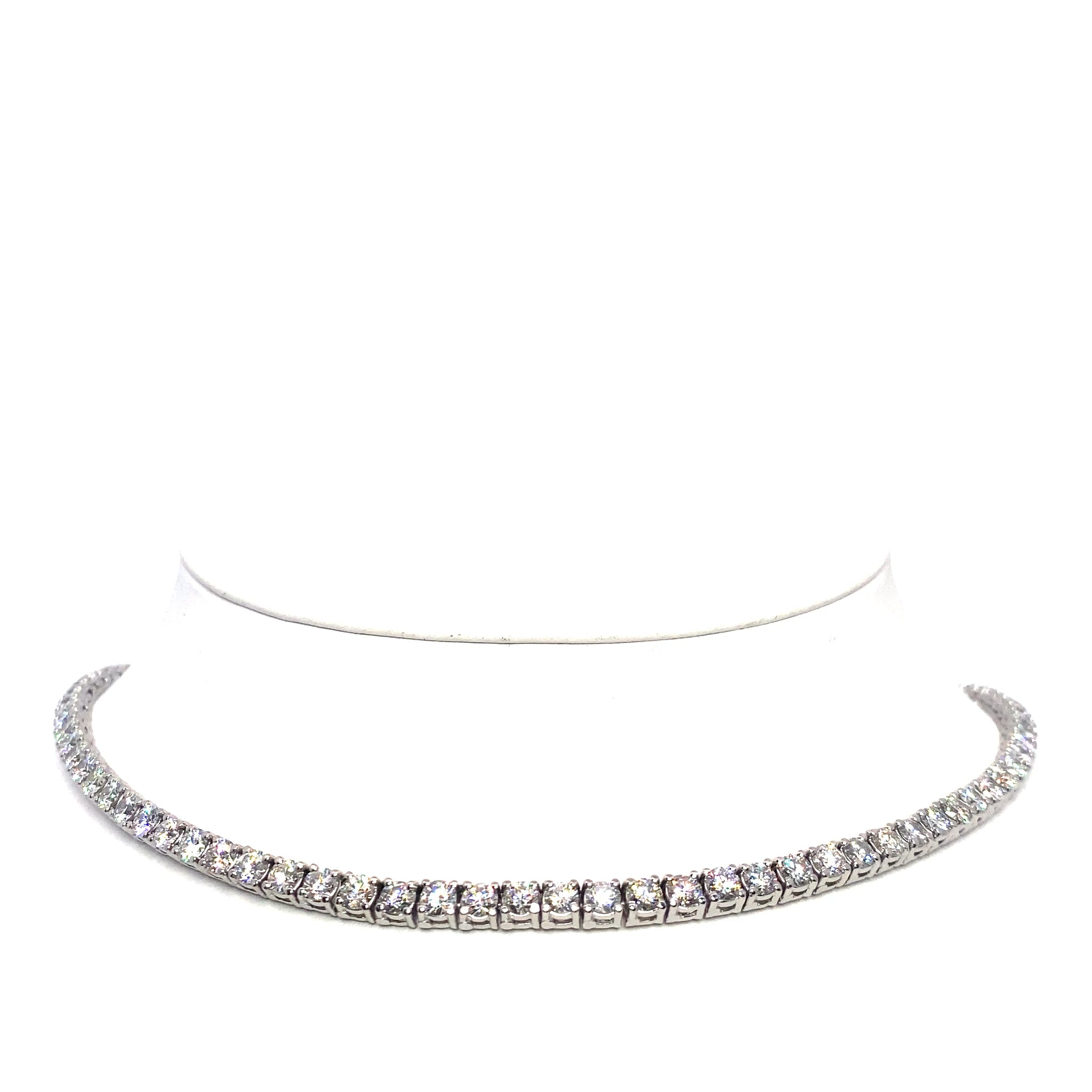 16 Pointer Diamond Tennis Chain – Flawless Dang & Co