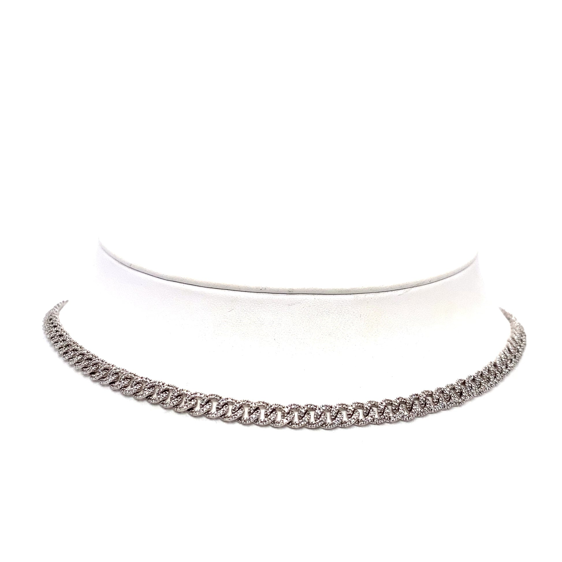 2 mm Micro Cuban Necklace