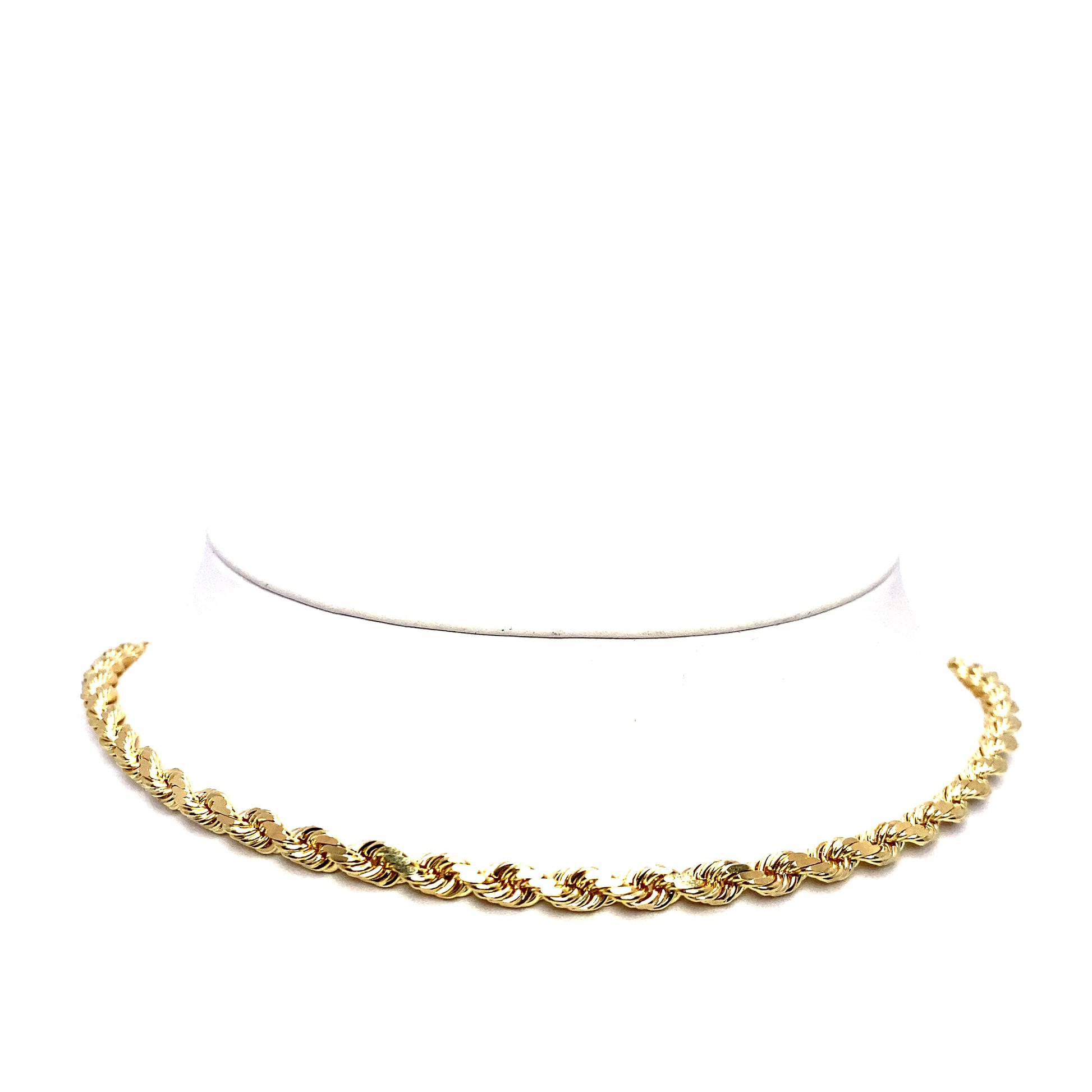 4 mm – 10K Rope Chain