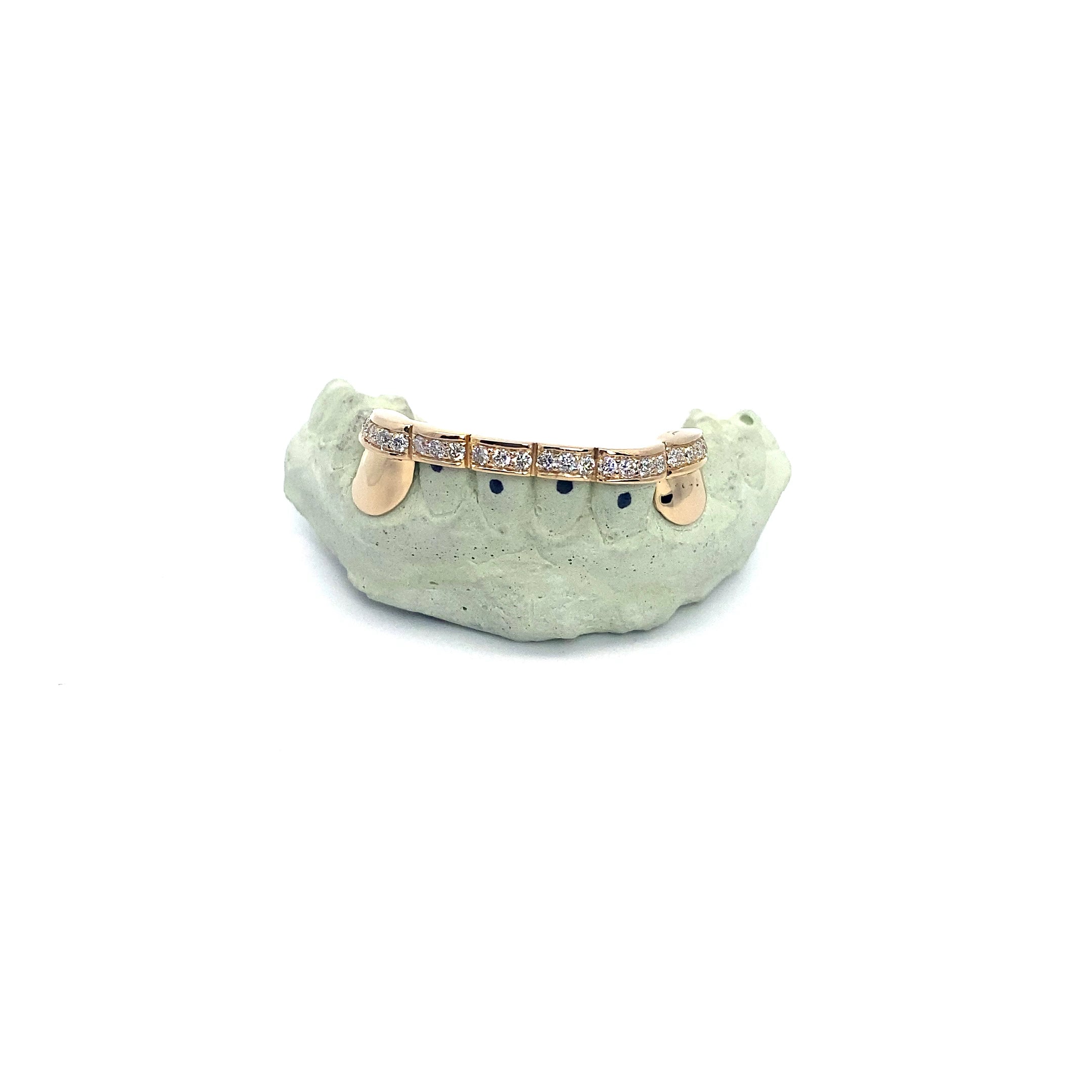 Diamond Channel Set Hybrid London Bridge – 6 Bottom