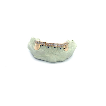 Diamond Channel Set Hybrid London Bridge – 6 Bottom