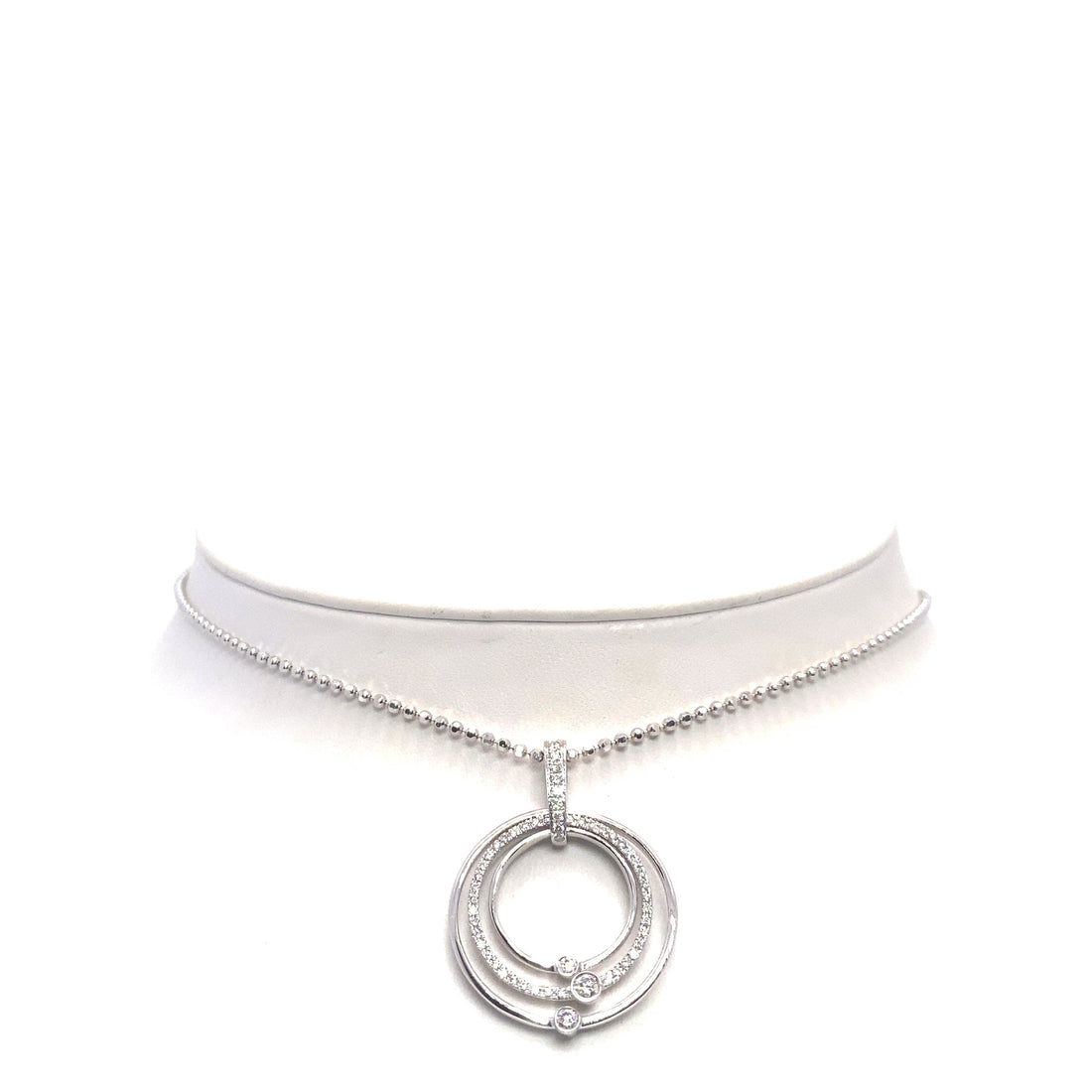 Galaxy Rings Pendant Necklace