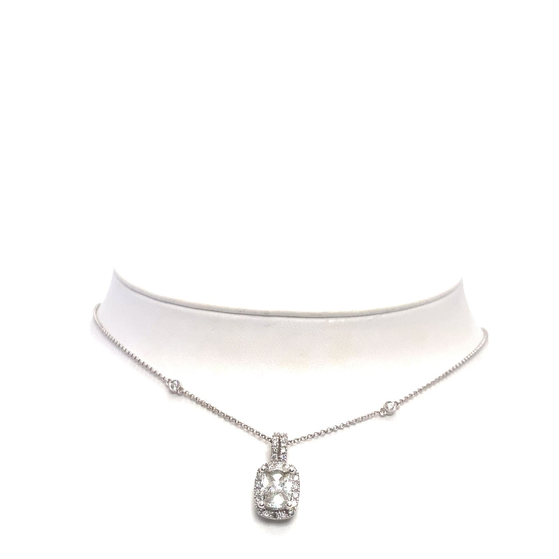 Trillion Diamond Necklace