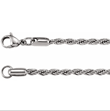 Stainless Steel 3 mm Rope 20″ Chain