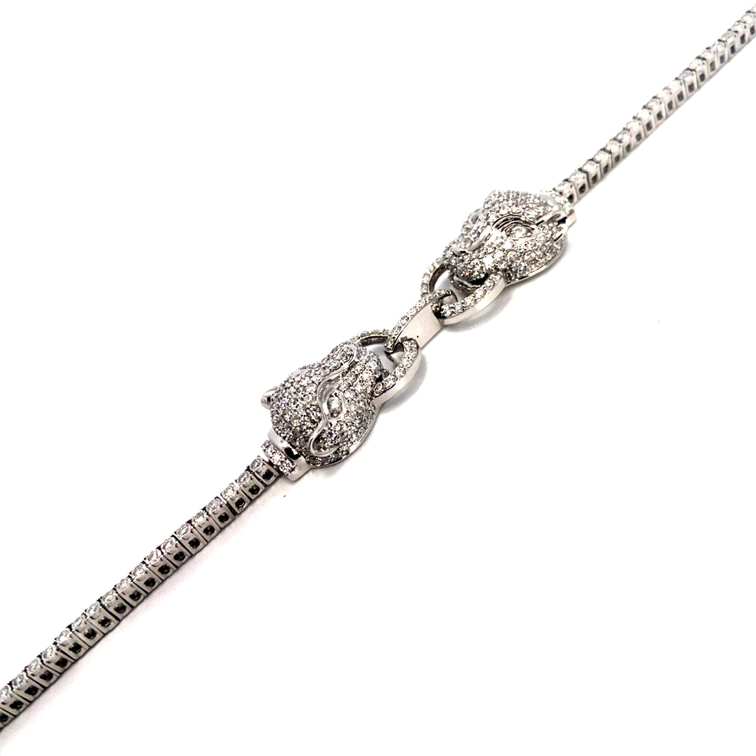 Women’s Charm Tennis Bracelet (Size 7.5 Inches)