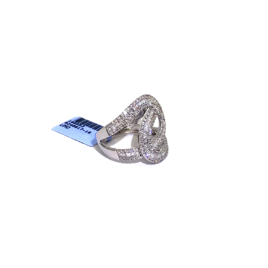 10K Woman’s Diamond Ring (Size 7.5)