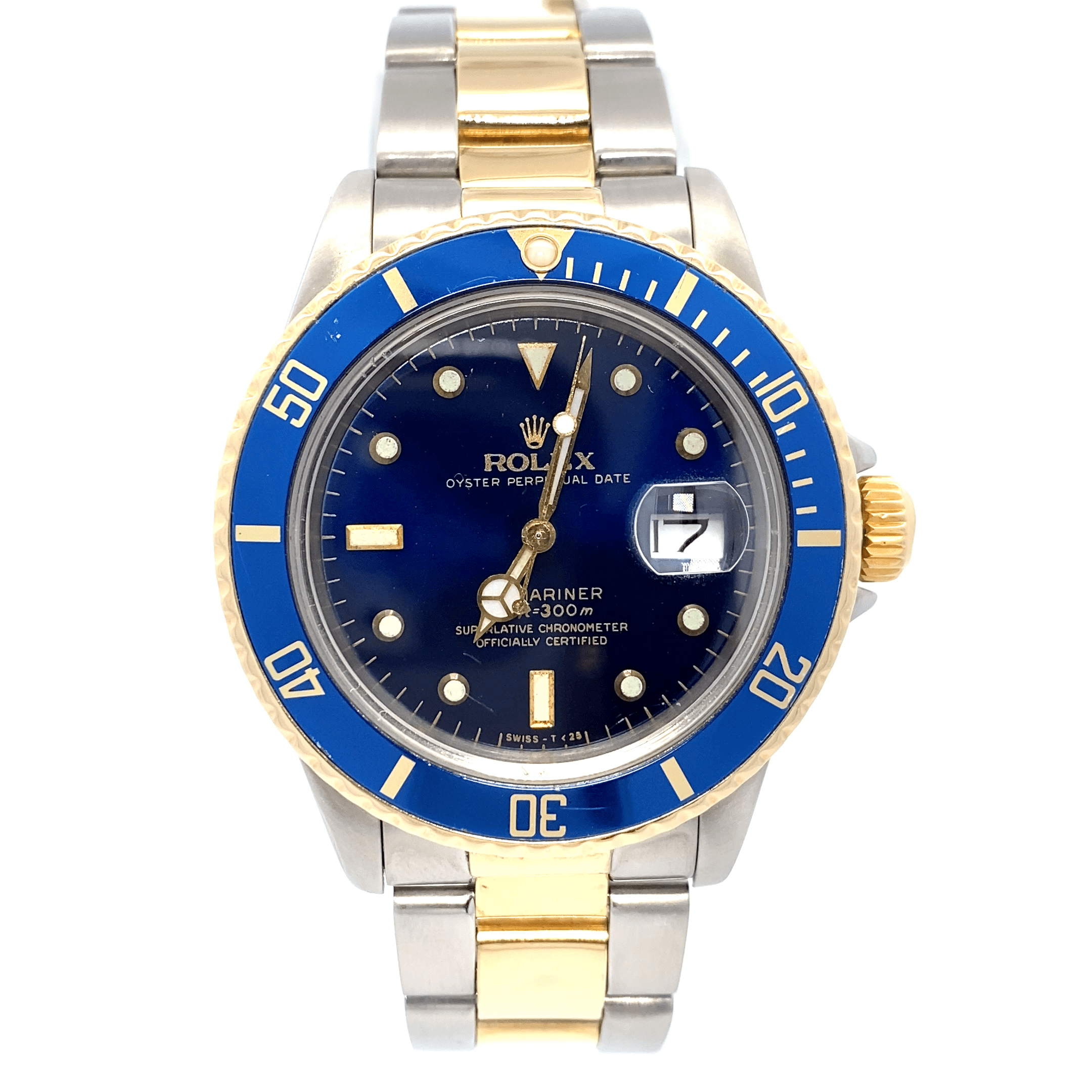 41 mm Submariner Blue Dial – 2-tone Yellow and Stainless Steel